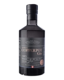 Flaske Trolden Copperpot Navy Gin fra Danmark